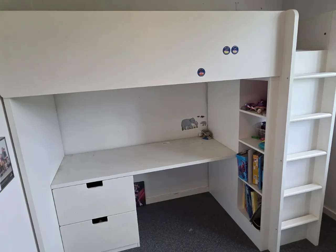 Billede 1 - IKEA Højseng Småstad sælges billigt