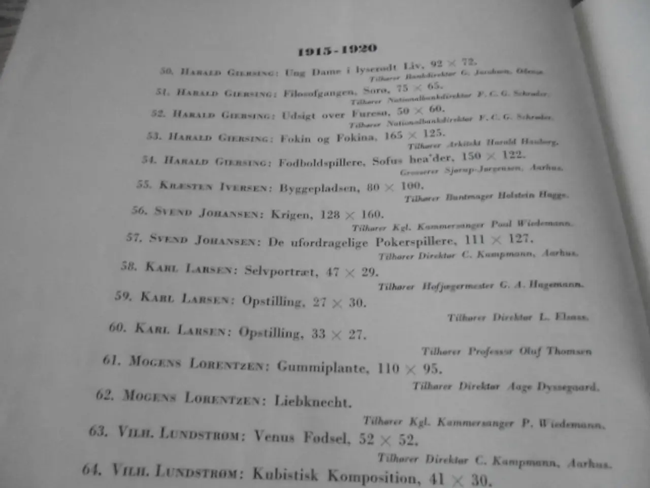 Billede 3 - Rundskue over 5 gange 5 aars moderne malerkunst 19