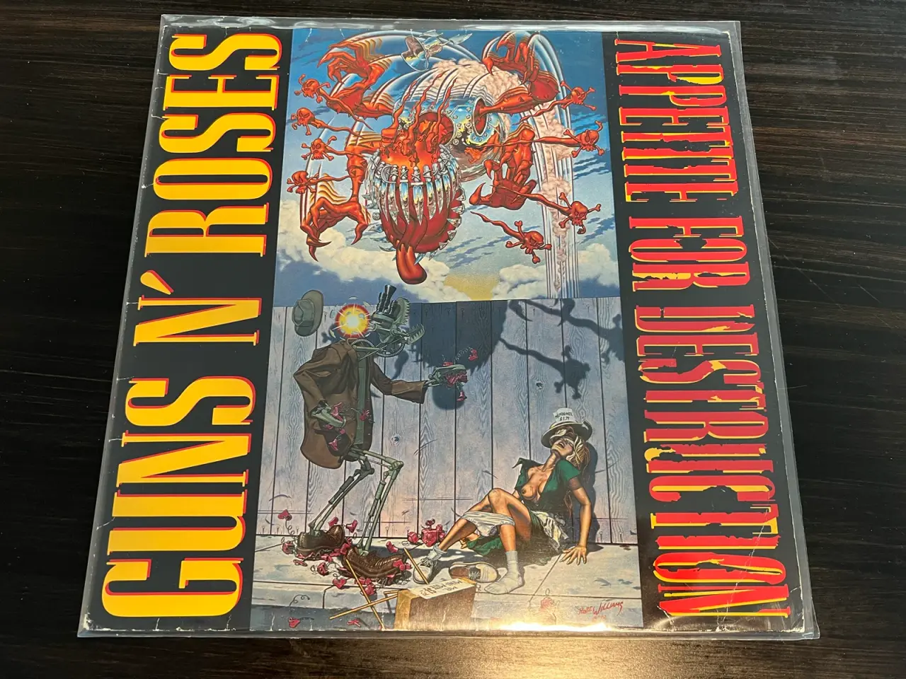 Billede 1 - Guns N’ Roses – Appetite For Destruction LP