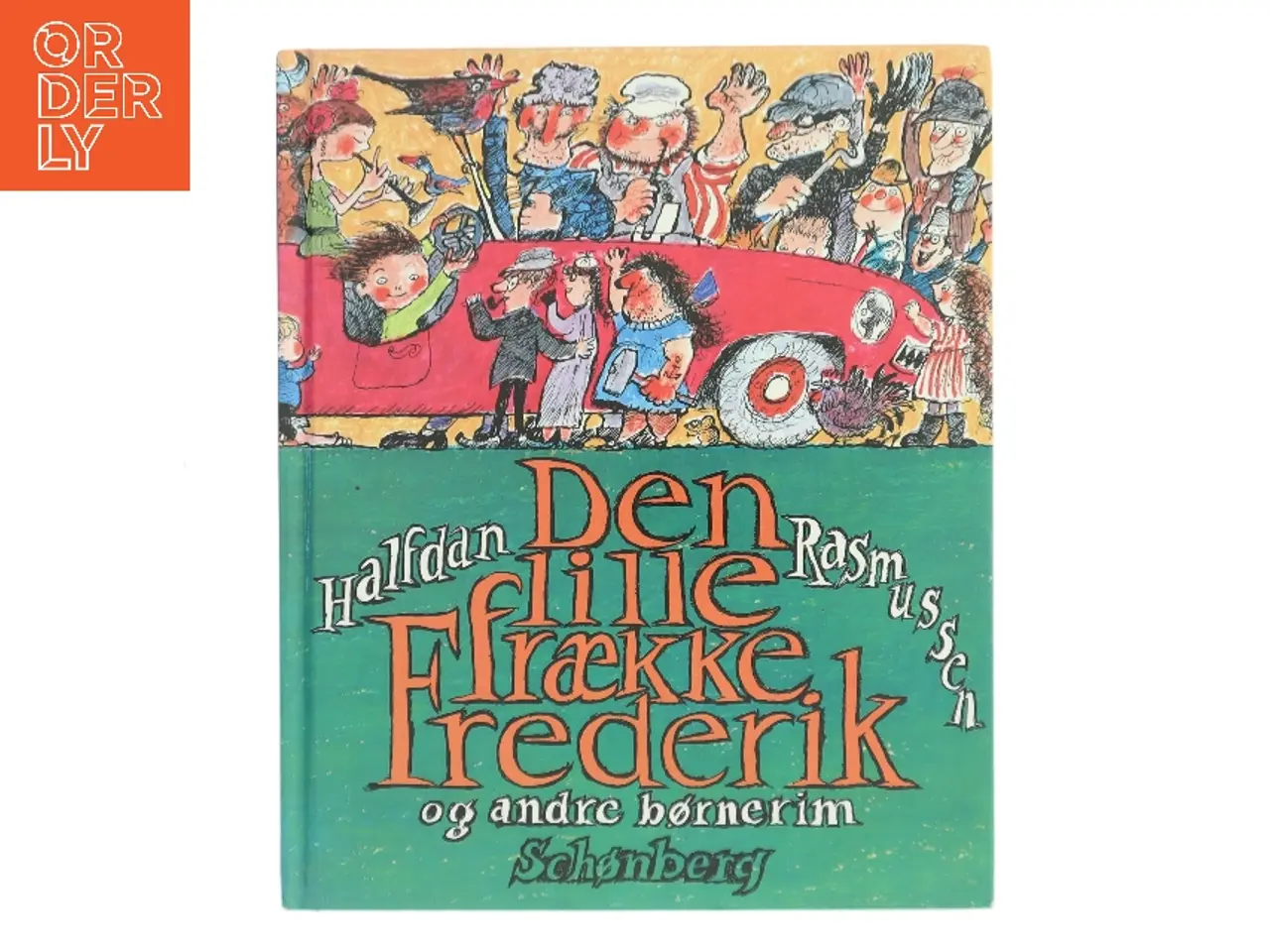 Billede 1 - Den lille frække Frederik og andre børnerim (Ill. Ib Spang Olsen) af Halfdan Rasmussen (Bog)