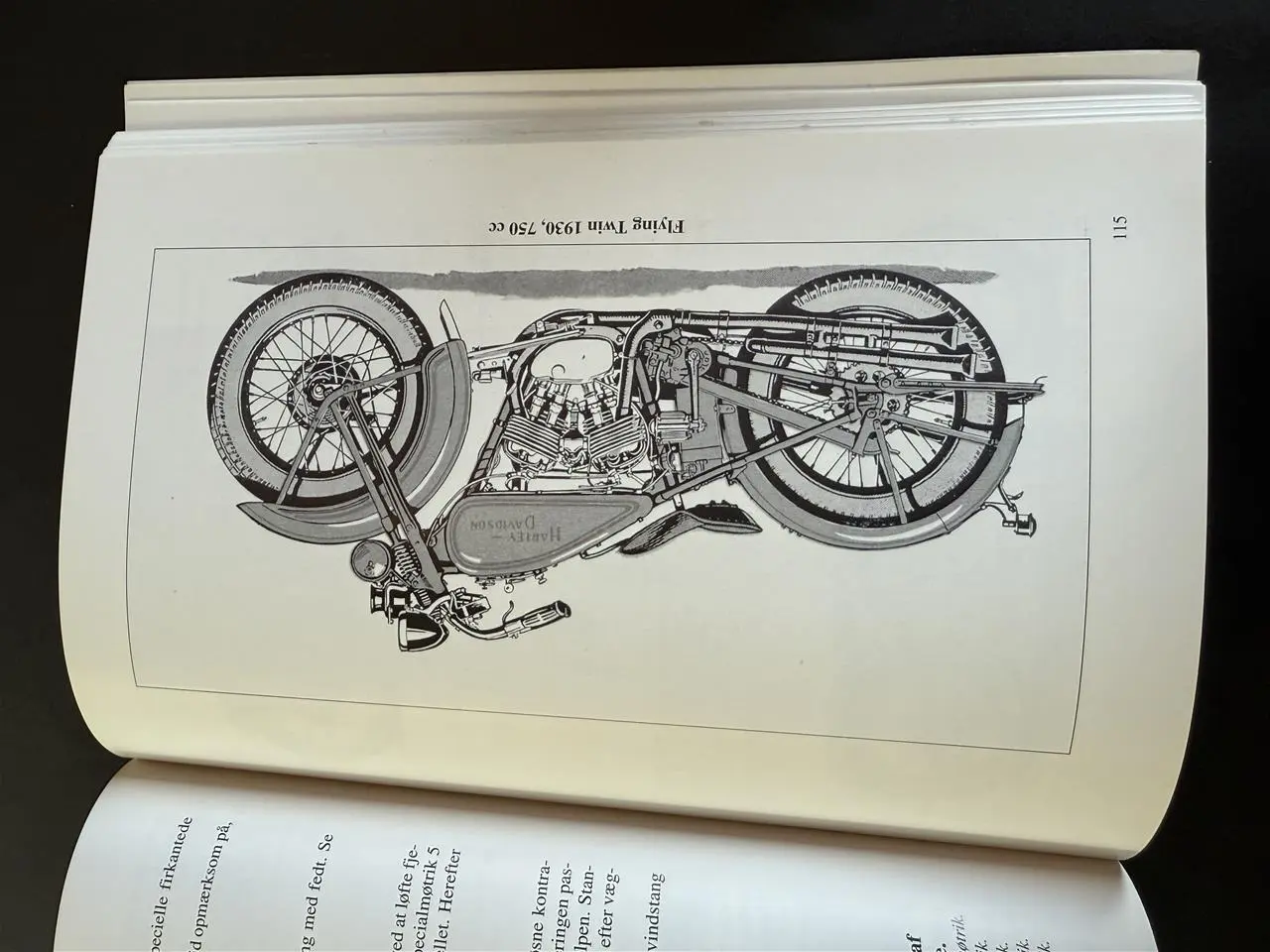 Billede 15 - Harley-Davidson "Flying Twin" Model DL, 45" Side Valve Flathead V-Twin