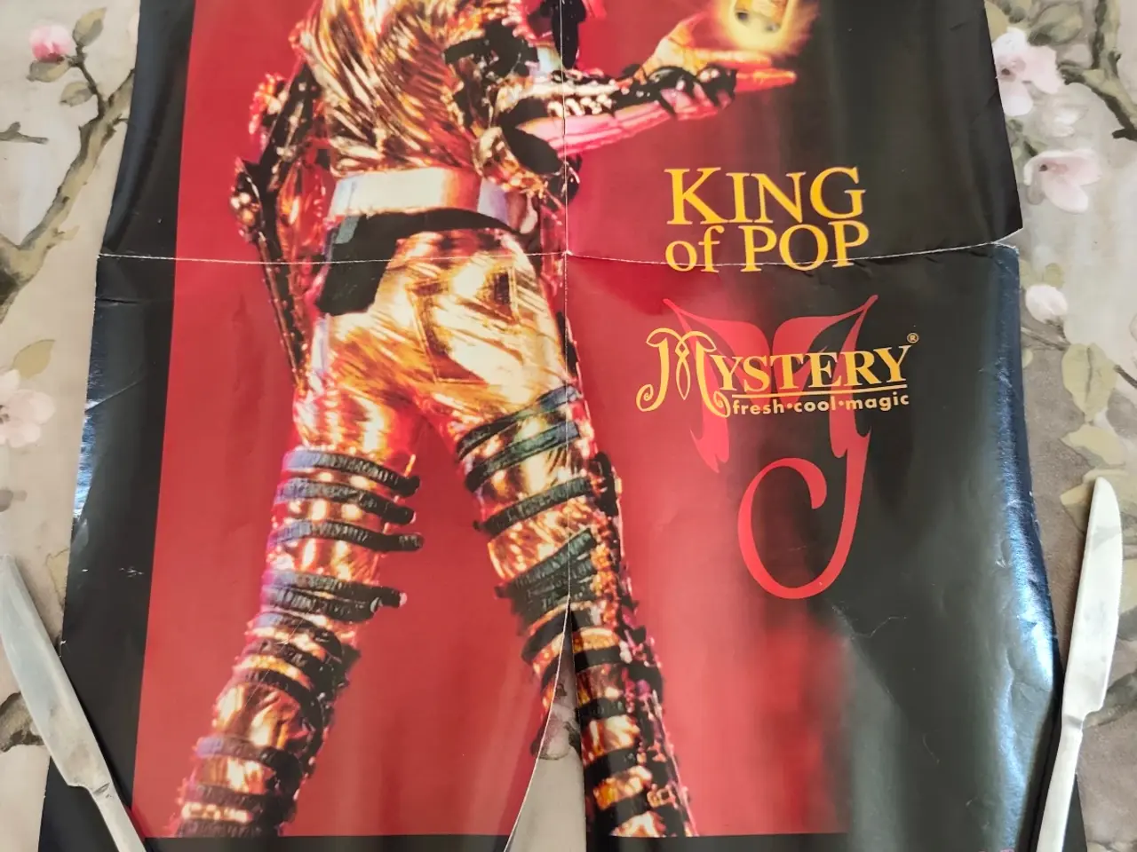 Billede 1 - Michael Jackson energi drik plakat 