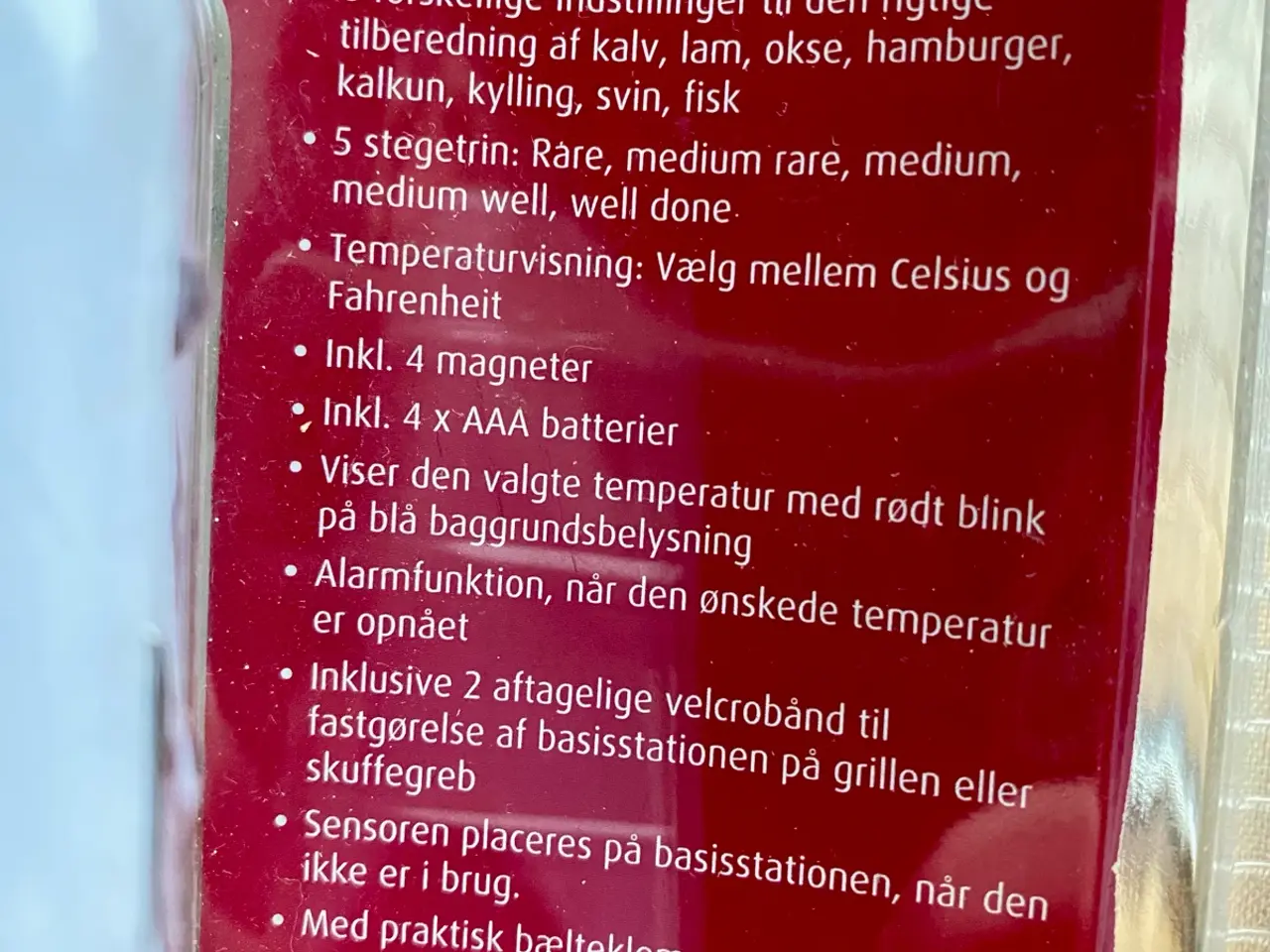 Billede 3 - QUIGG Radiostyret grilltermometer