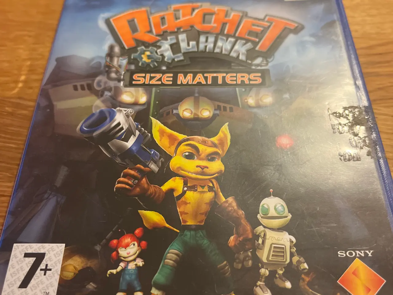 Billede 1 - Ps2 dvd spil 2008 ratchet & clank size matters