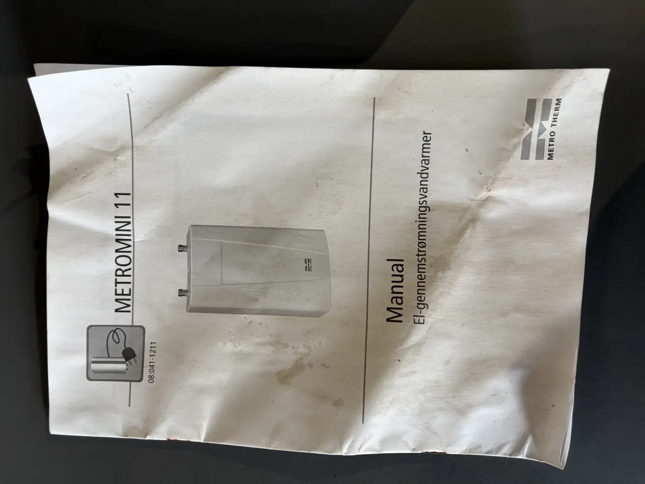 Billede 2 - Metro Therm METROMINI 11 gennemstrømningsvandvarme