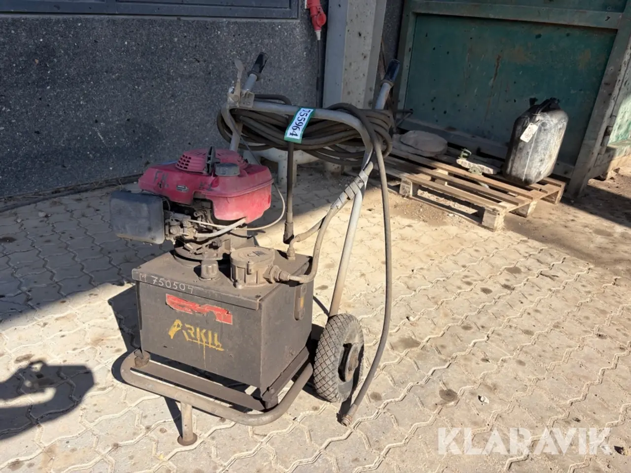 Billede 3 - Hydraulikpumpe Frederikshavn Motor Compagni benzindrevet