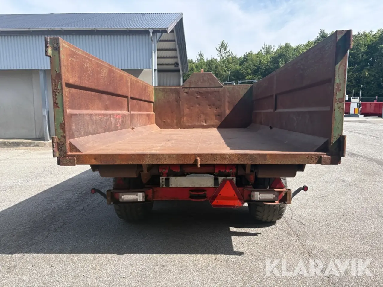 Billede 6 - Kroghejsevogn med container Vaxlar VV 7-10