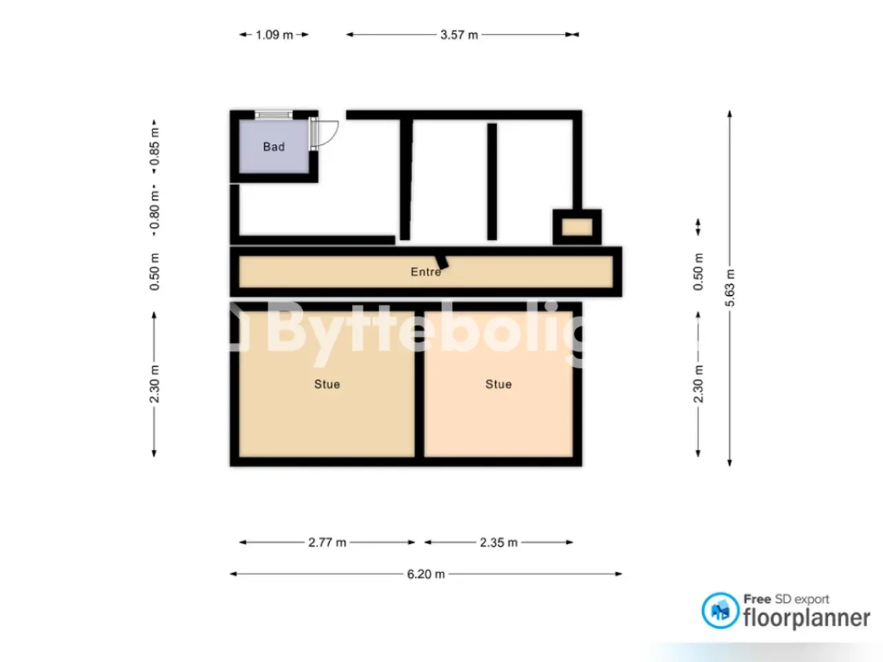 Billede 20 - Nørrebro: 92 m², 4-værelses til 8800 kr.