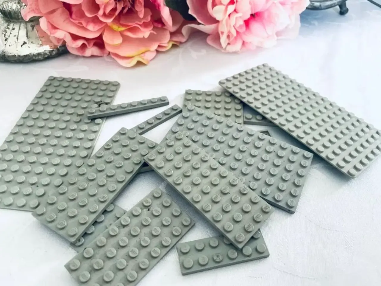 Billede 1 - Lego, blandet, grå