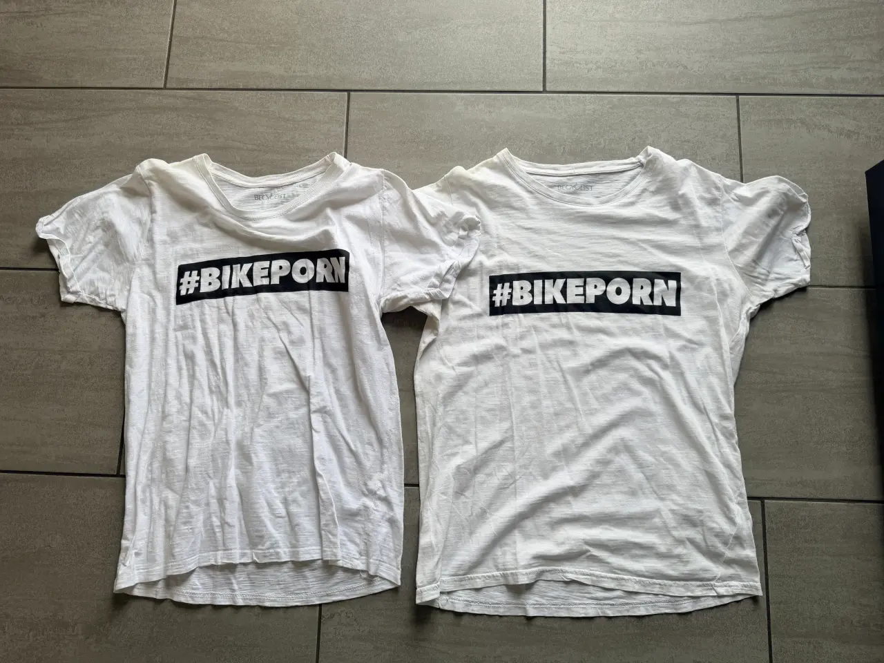 Billede 1 - #BikePorn t-shirts, 2 stk. str. L