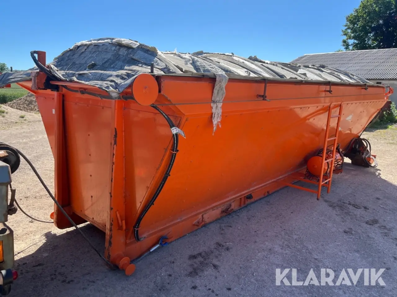 Billede 1 - Containerlad Asfalt Isoleret