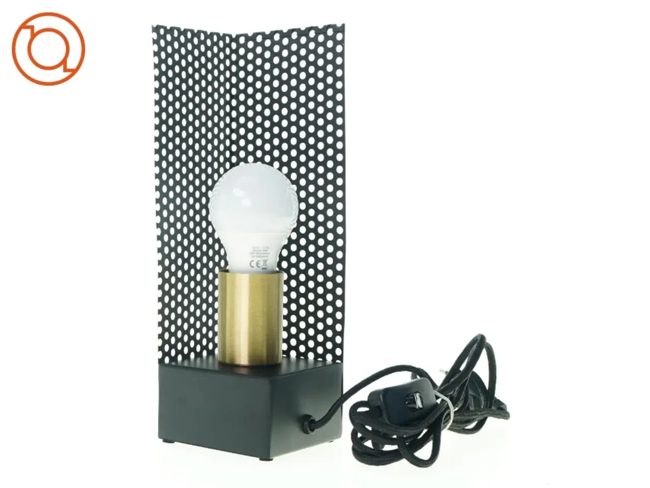 Billede 1 - Lampe (str. 28 x 9 x 9 cm)