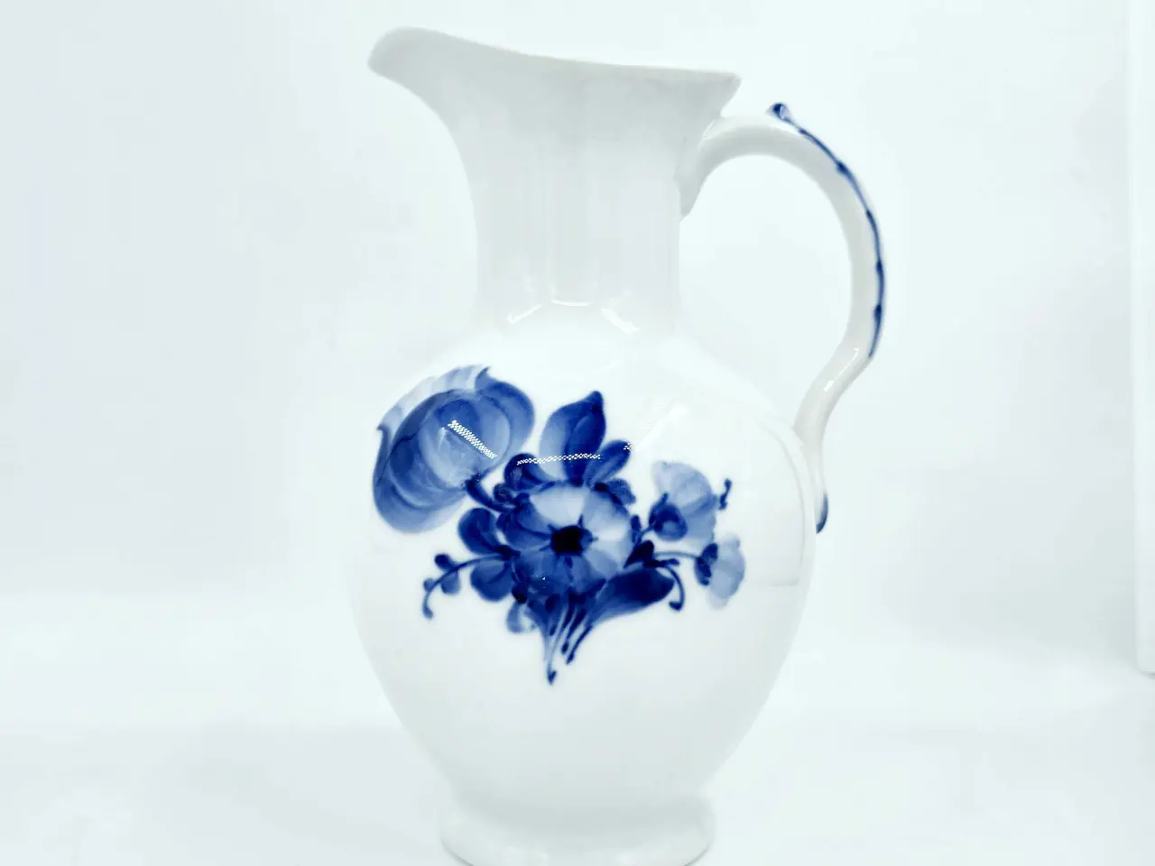 Billede 4 - Blå Blomst Chokoladekande Porcelæn 