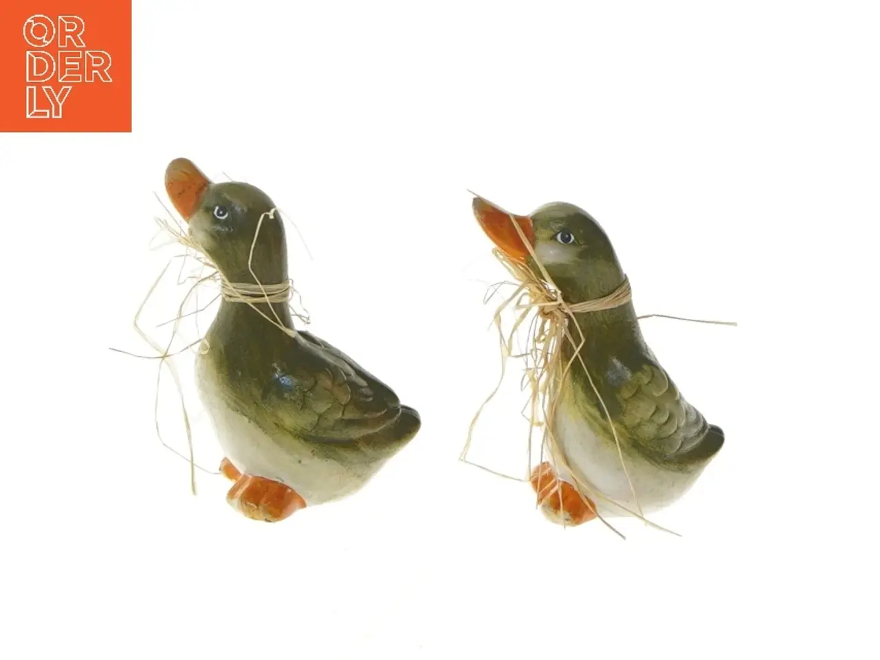 Billede 1 - Dekorative andefigurer (str. 2 stk 9 cm)