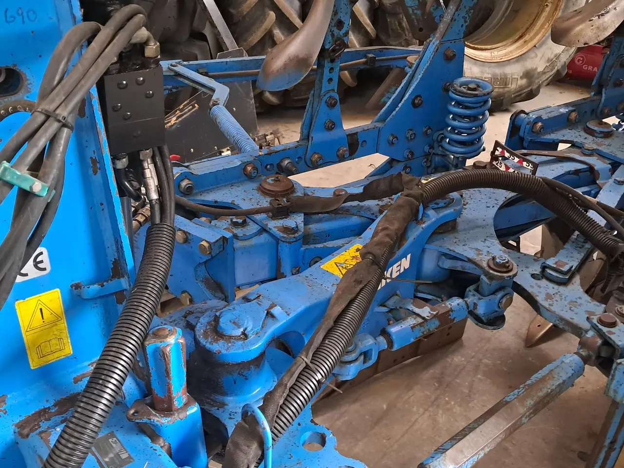 Billede 5 - Lemken VariOpal 7X 4-furet/ risteplov m. pakkerarm og pakker