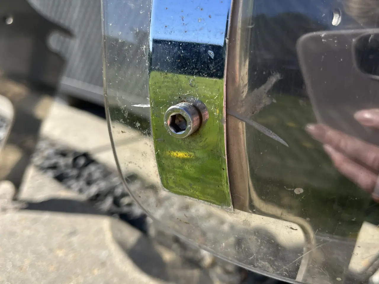 Billede 15 - Vindskærm 20” til H-D touring