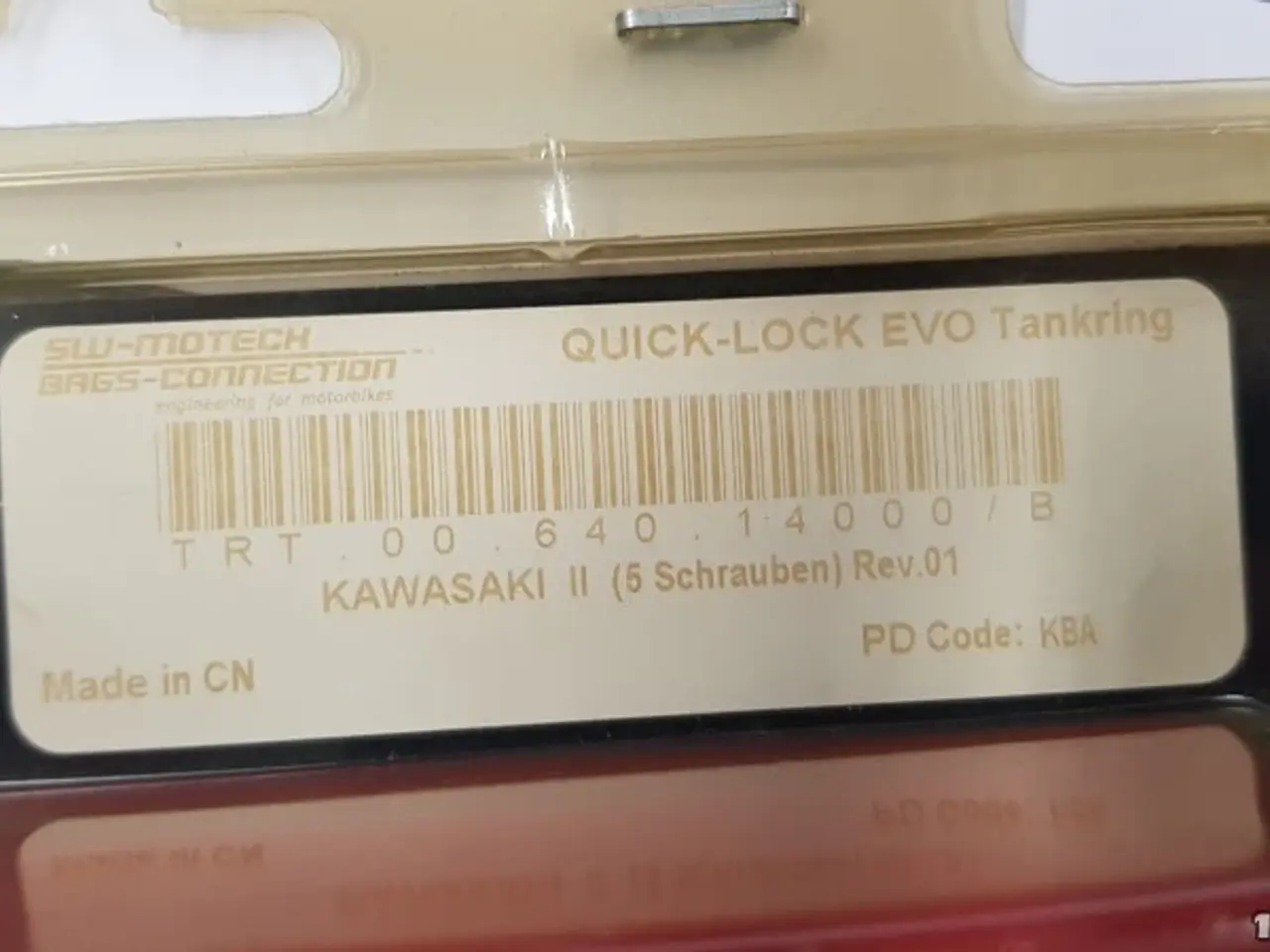 Billede 2 - SW Motech Quick-lock Evo - tankring