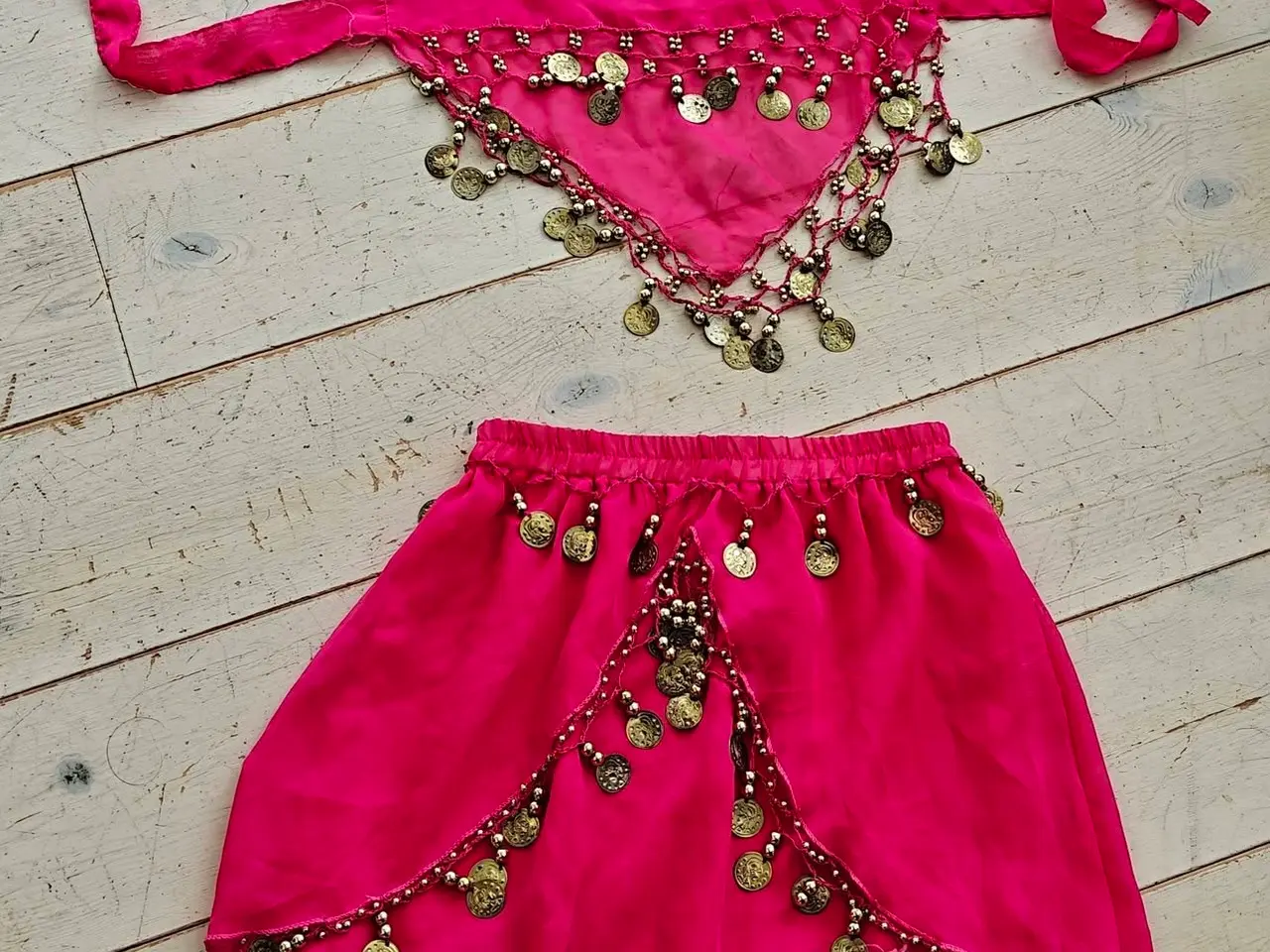 Billede 1 - Mavedanser kostume til barn 5-10 år