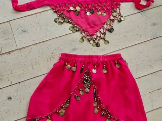 Mavedanser kostume til barn 5-10 år