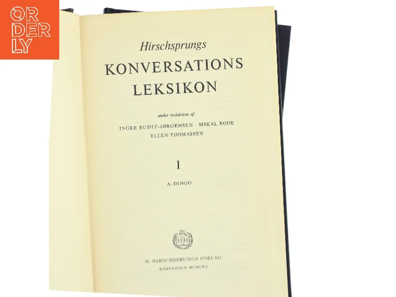 Billede 2 - Hirschsprungs Konversations Leksikon. Bind I: A–Dingo (Bog)