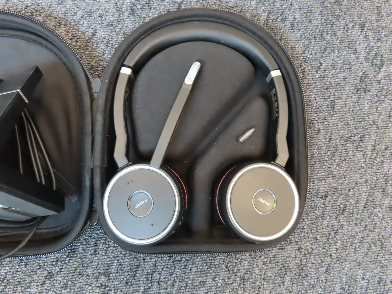 Billede 2 - Headset JABRA GN E75 med ladestand (med dongle)