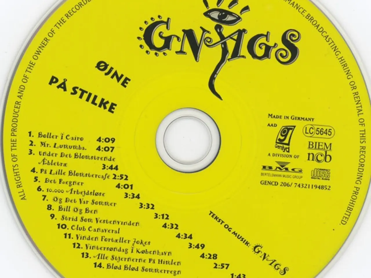Billede 3 - Gnags – Øjne På Stilke – CD