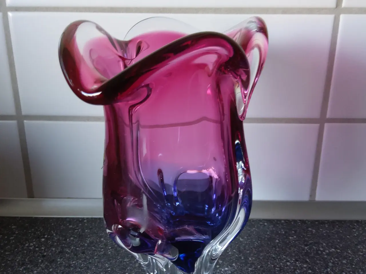 Billede 5 - Hospodka glaskunst vase.