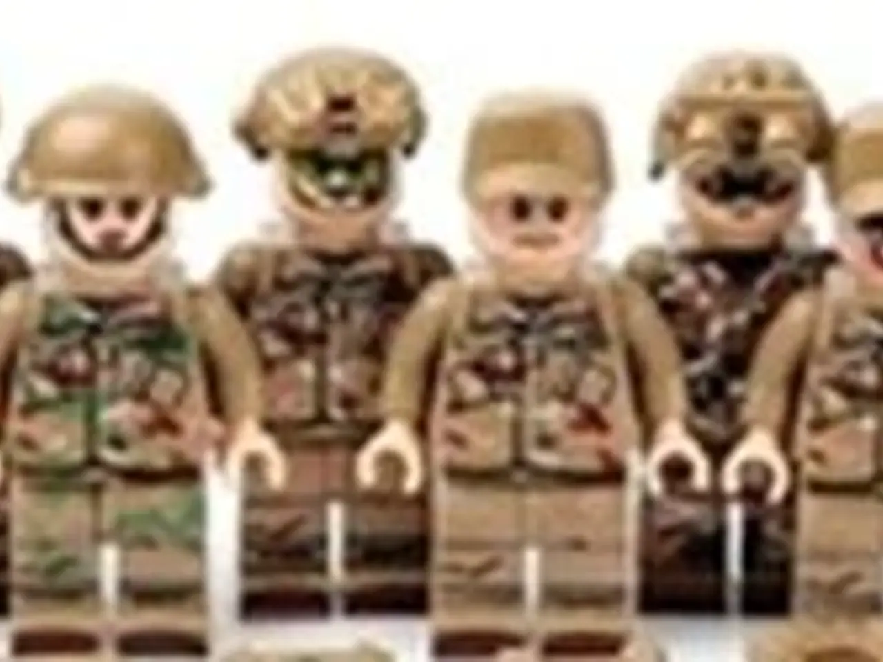 Billede 2 - 10 miniature samlefigurer USA passer til LEGO