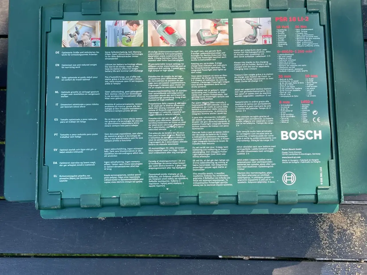 Billede 3 - Bosch PSR 18 LI-2 18V bore-/skruemaskine