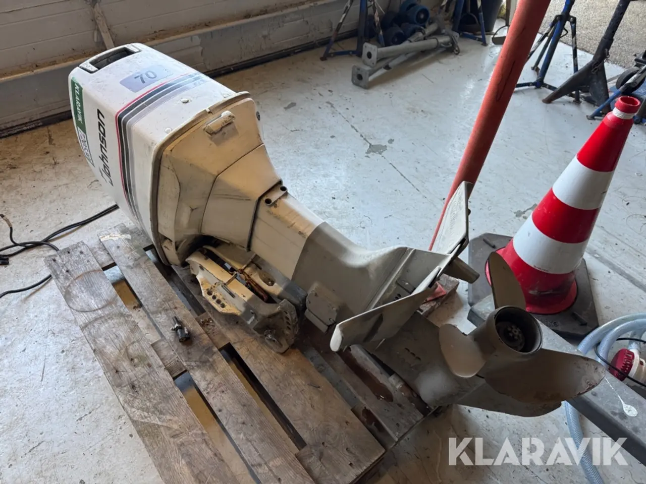 Billede 3 - Bådmotor Johnson 170F10E 70 - 1 styk