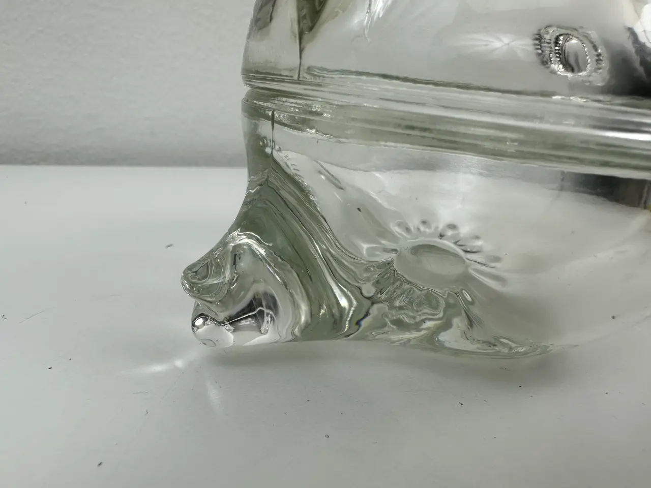 Billede 3 - Vintage glasskål/ fisk