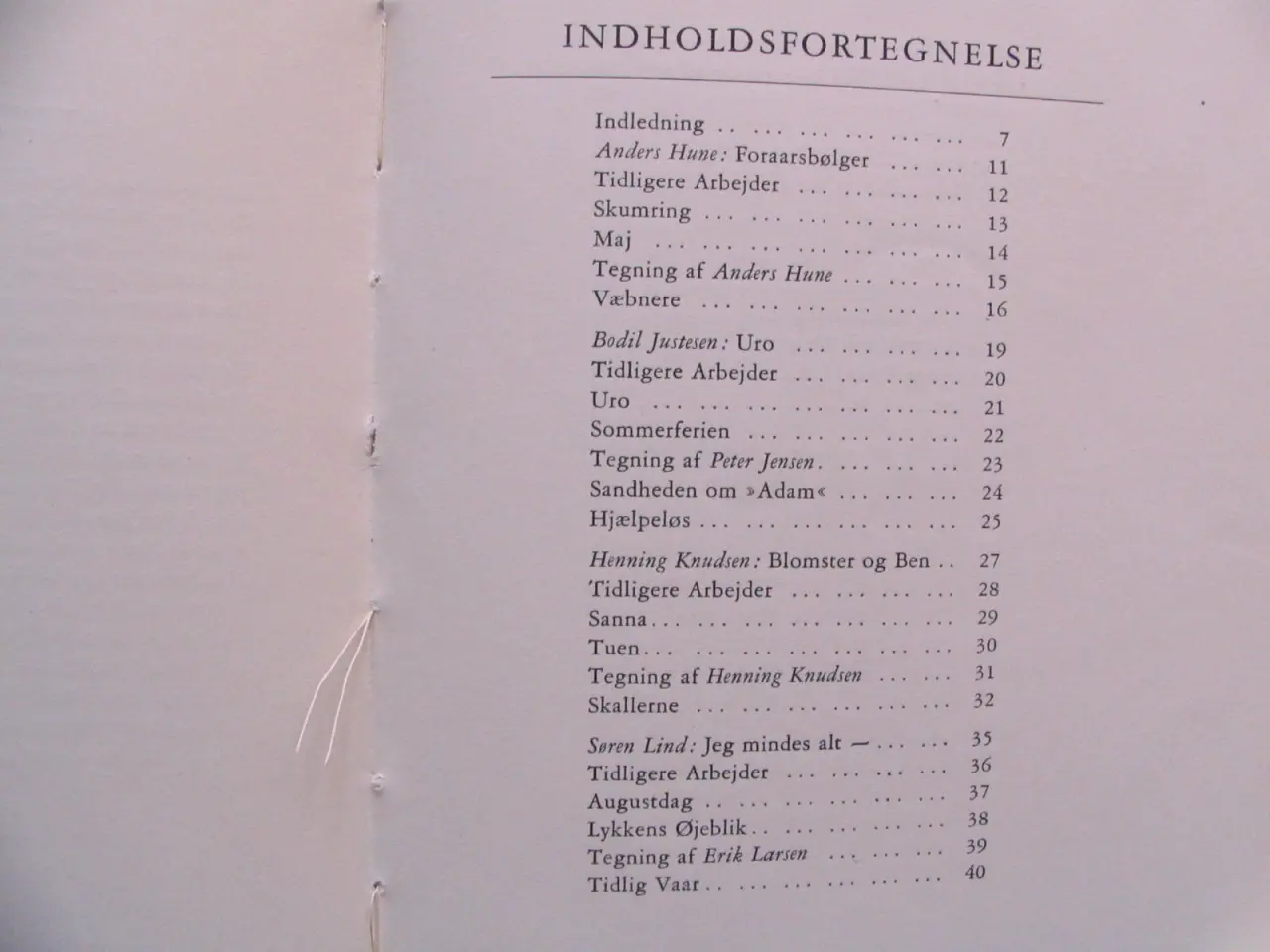 Billede 8 - Nordjyske Kunstnere Seks Digtere - Seks Tegnere