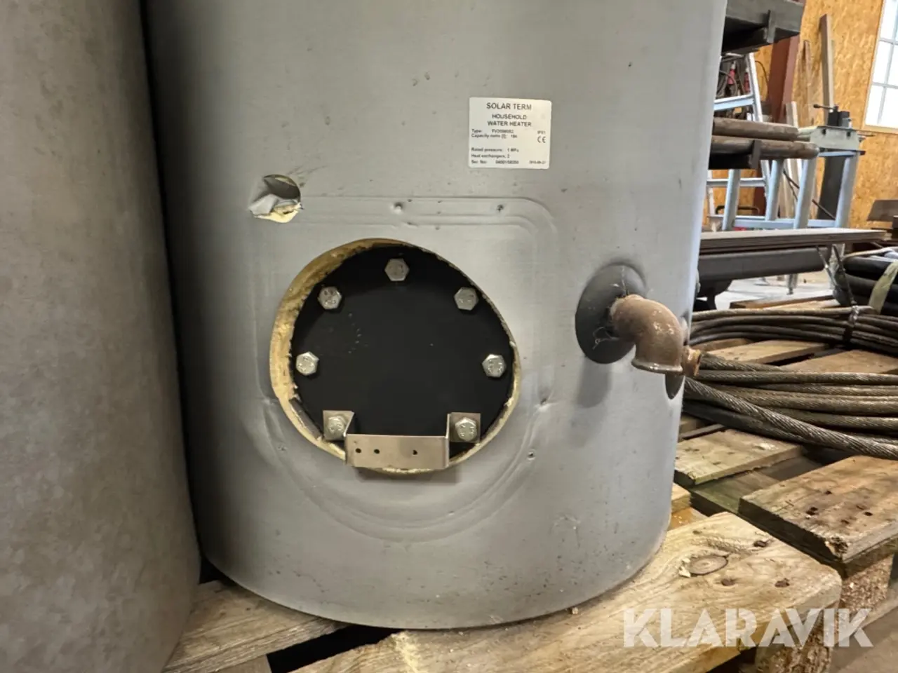 Billede 6 - Buffertank - Varmvandsbeholder Solar Term 1 styk hver. 180 liter - 184 liter.