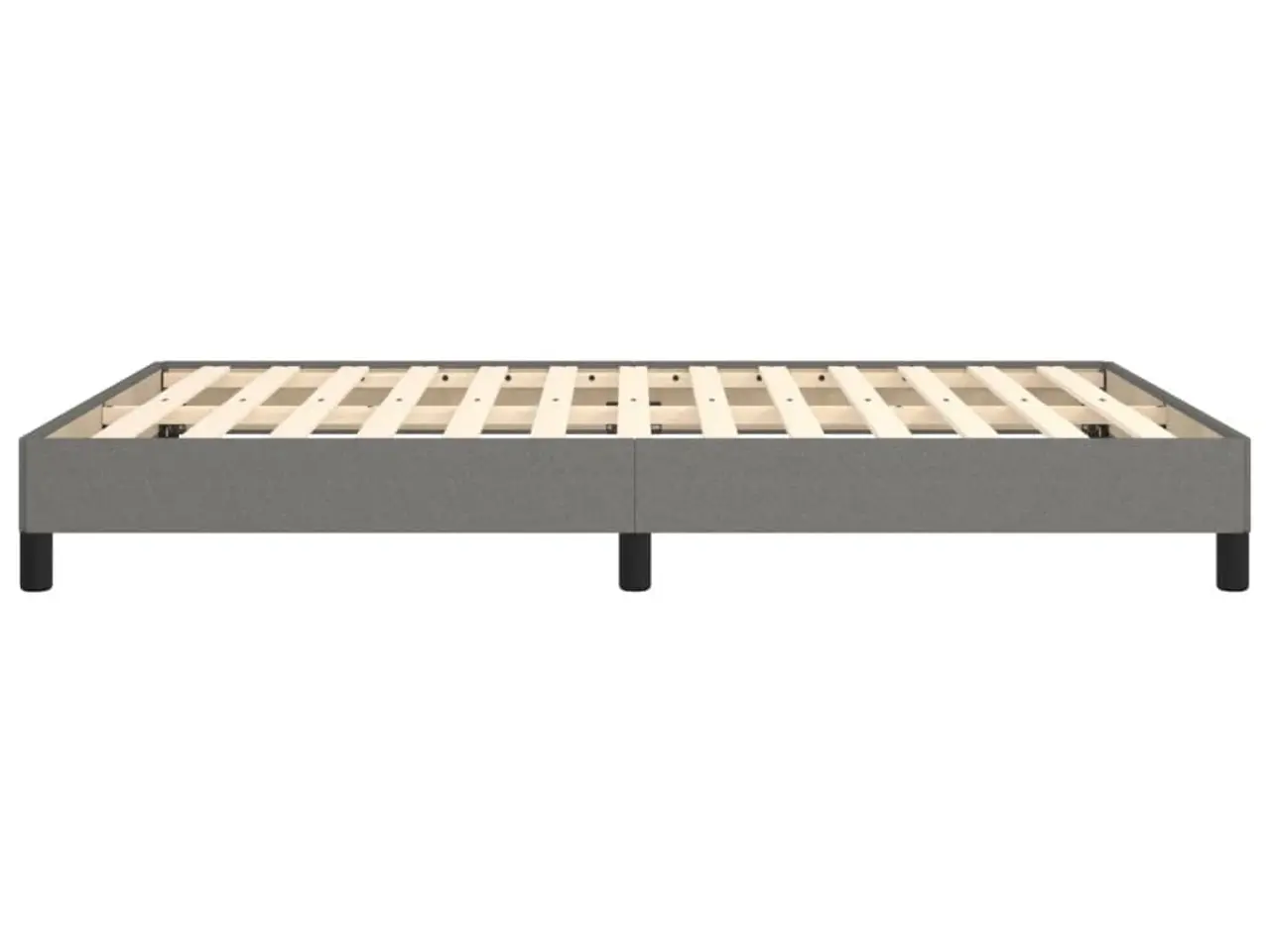 Billede 6 - Sengeramme uden madras 140x200 cm stof mørkegrå