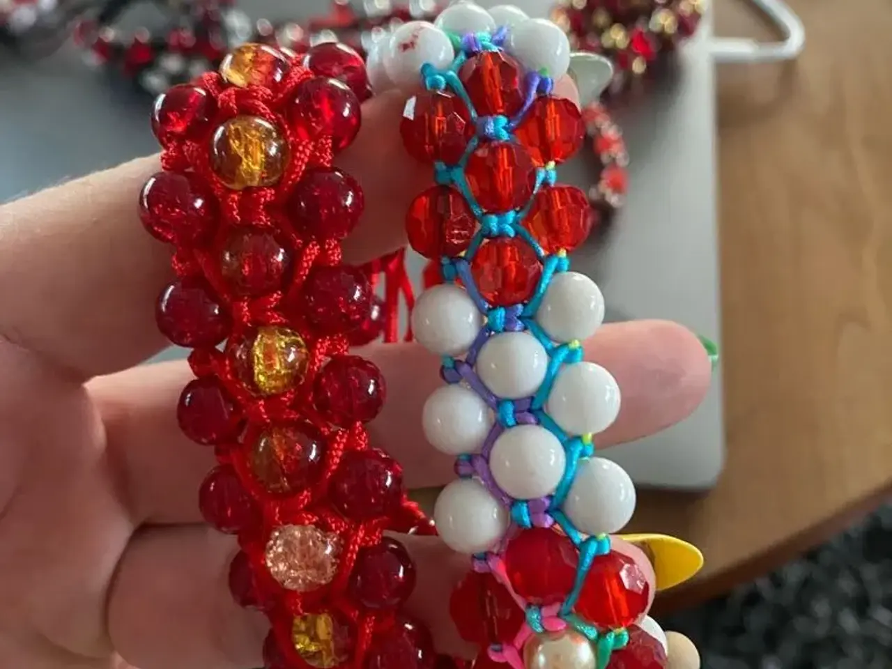 Billede 6 - Nye knyttede armbånd