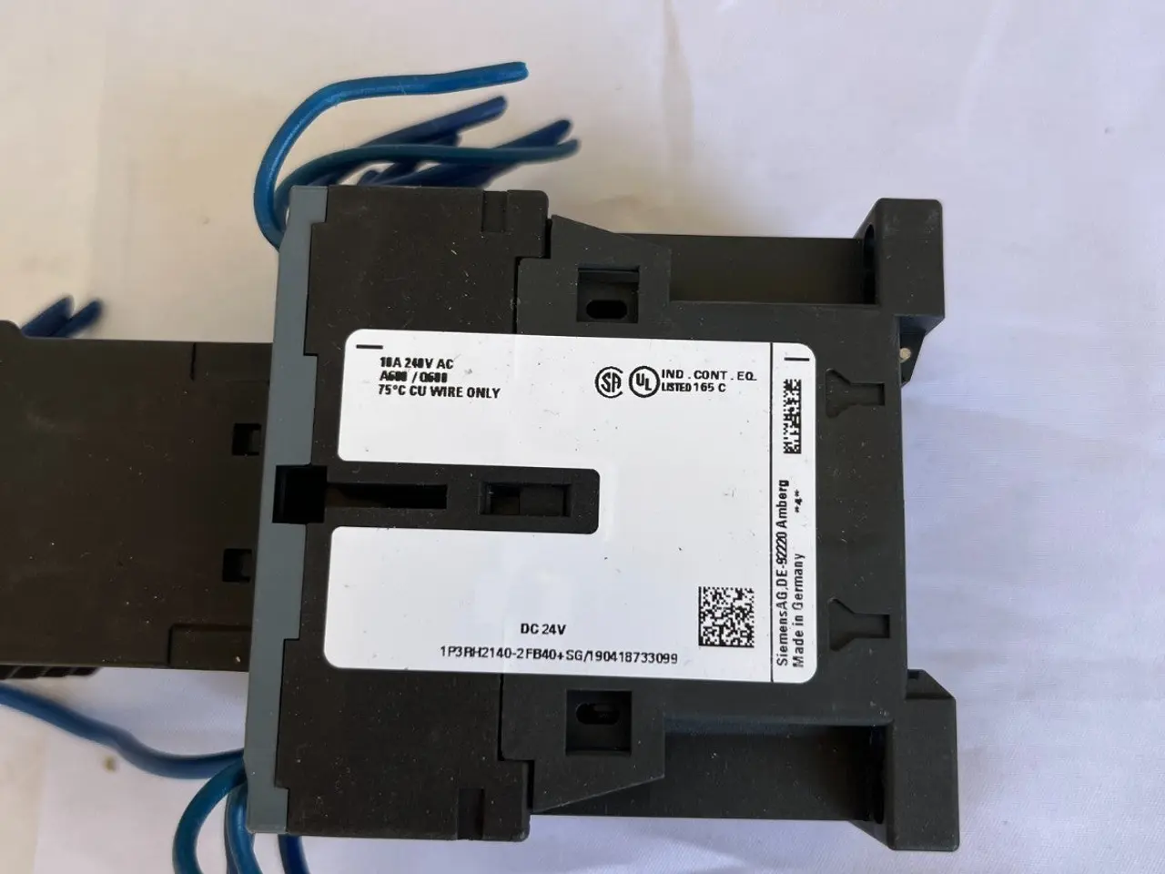 Billede 6 - Siemens 3RH2140-2FB40 kontaktor relæ 4NO 24V DC