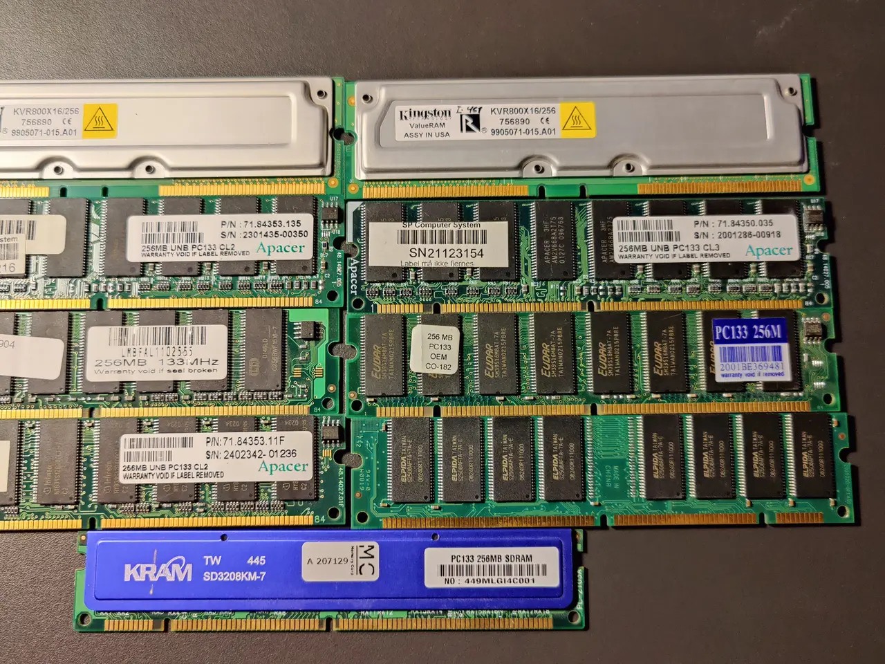Billede 1 - pc 133 ram