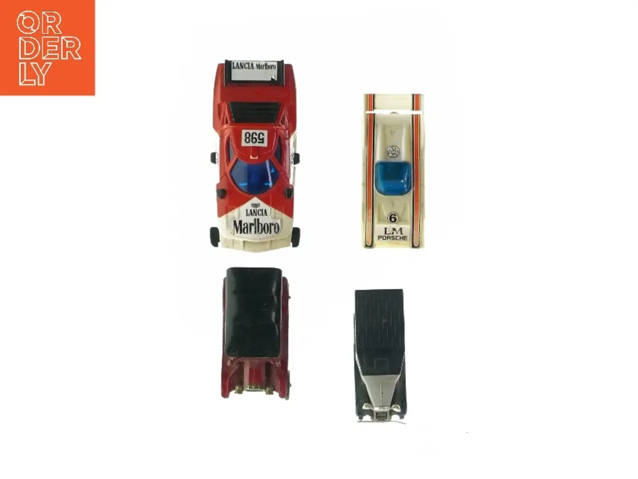 Billede 3 - Gamle biler (4 stk) (str. L: 8 til 12 cm)