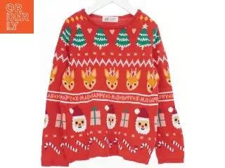 Julesweater med mønster fra H&M (str. 128)