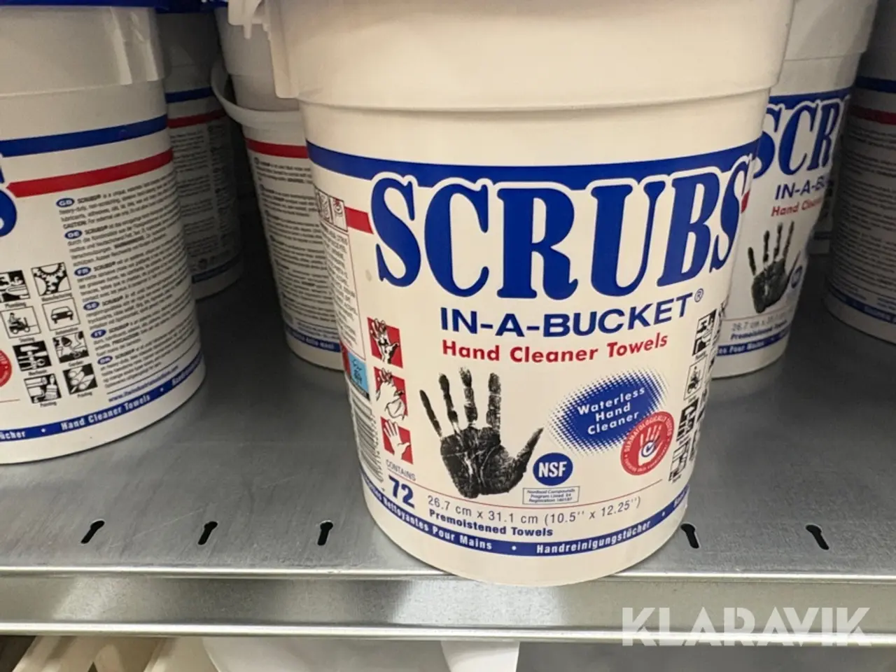 Billede 2 - Vaskeklude Scrubs - 14 bøtter á 72 styks