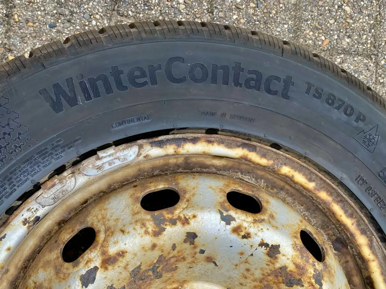 Billede 5 - Continental Winter Vinterdæk med fælge
