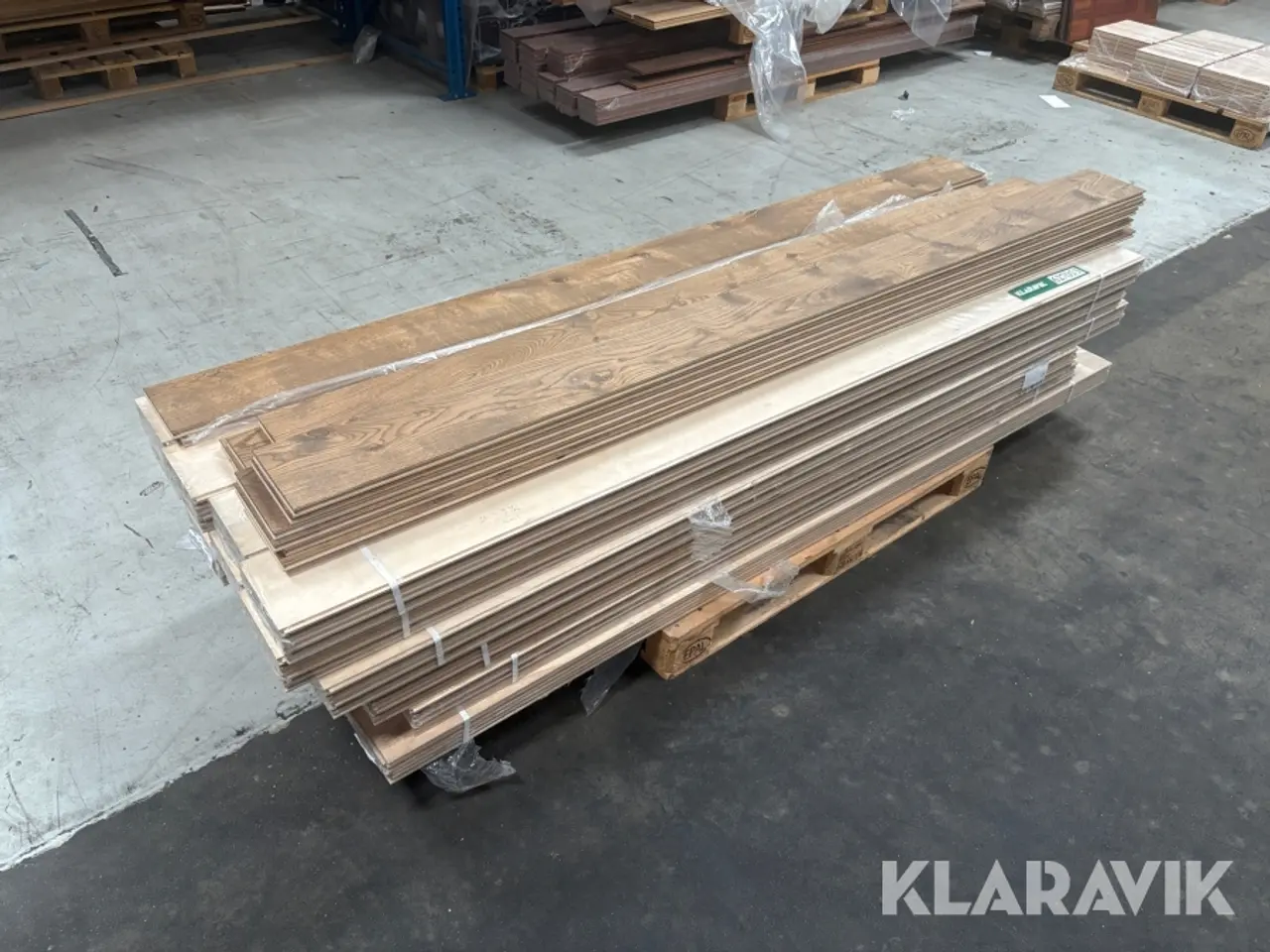 Billede 3 - Eg olieret 2-lags plankegulv 35 m2