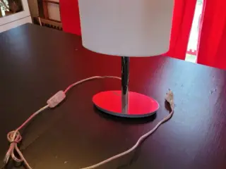 Bordlampe, creme .