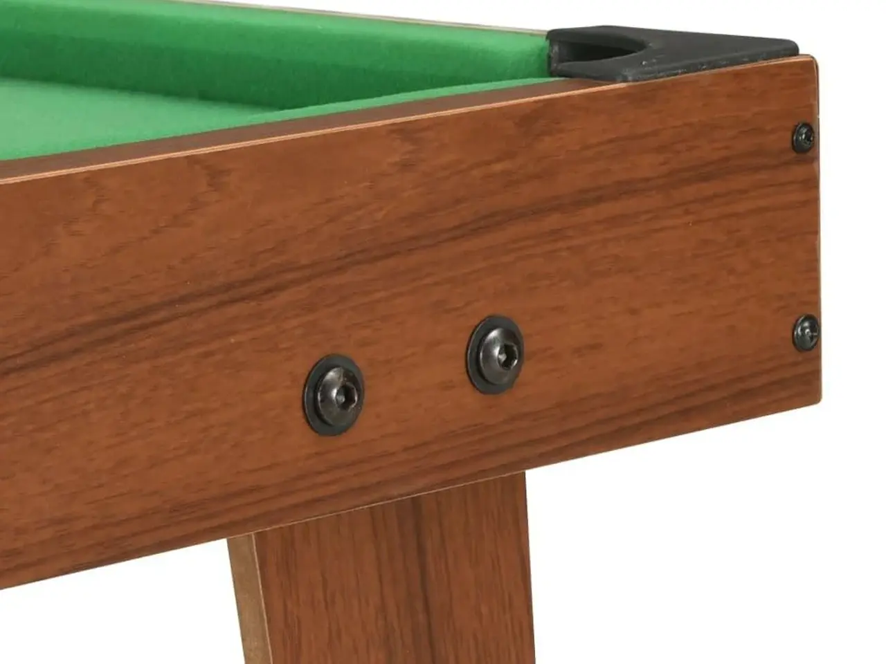 Billede 6 - Mini-poolbord 92 × 52 × 19 cm - brun/grøn