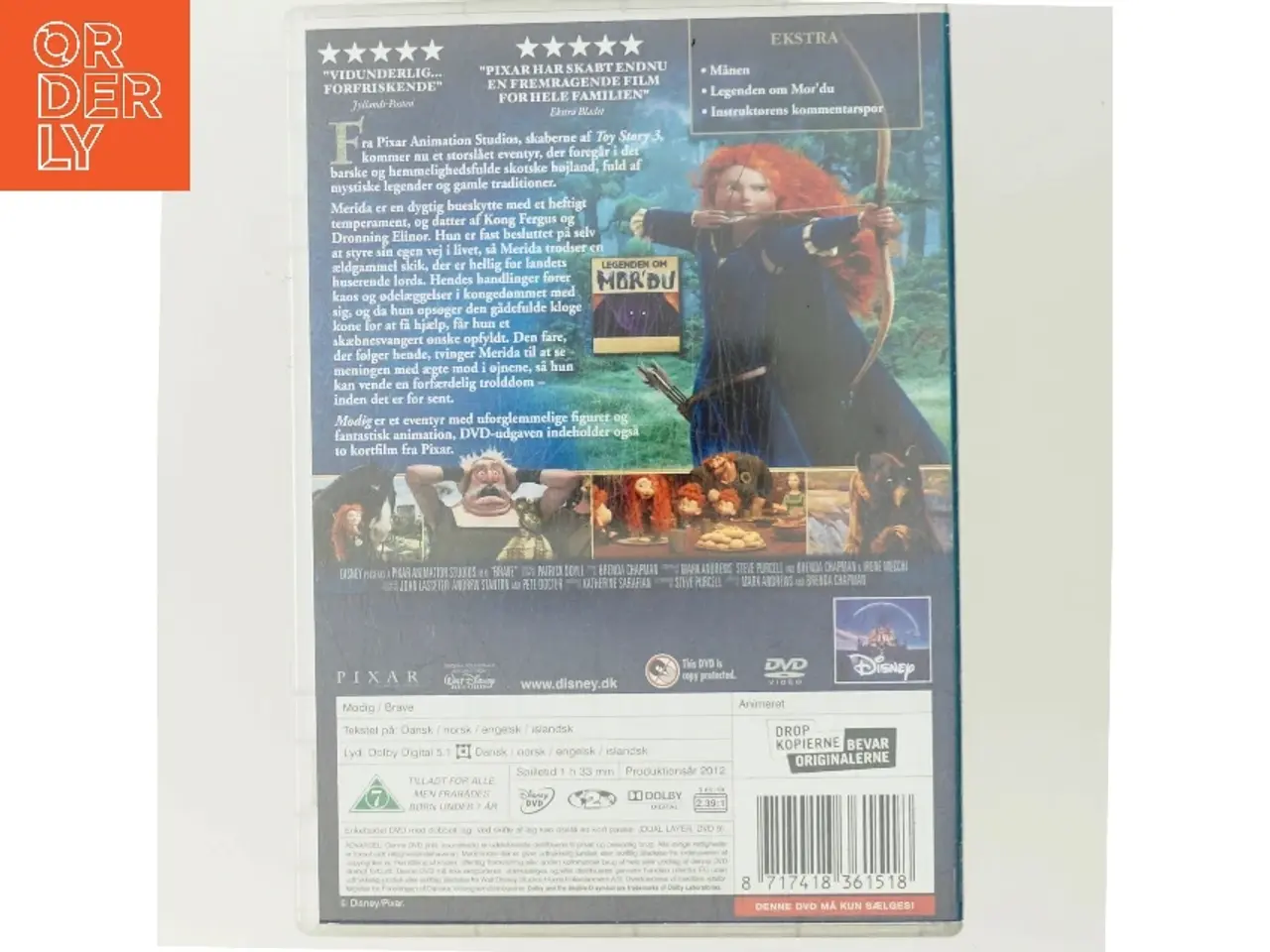 Billede 3 - Modig med Kelly Macdonald (DVD)