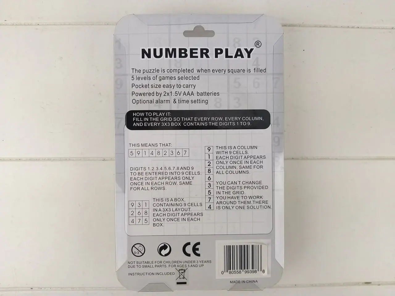 Billede 4 - Elektronisk Sudoku