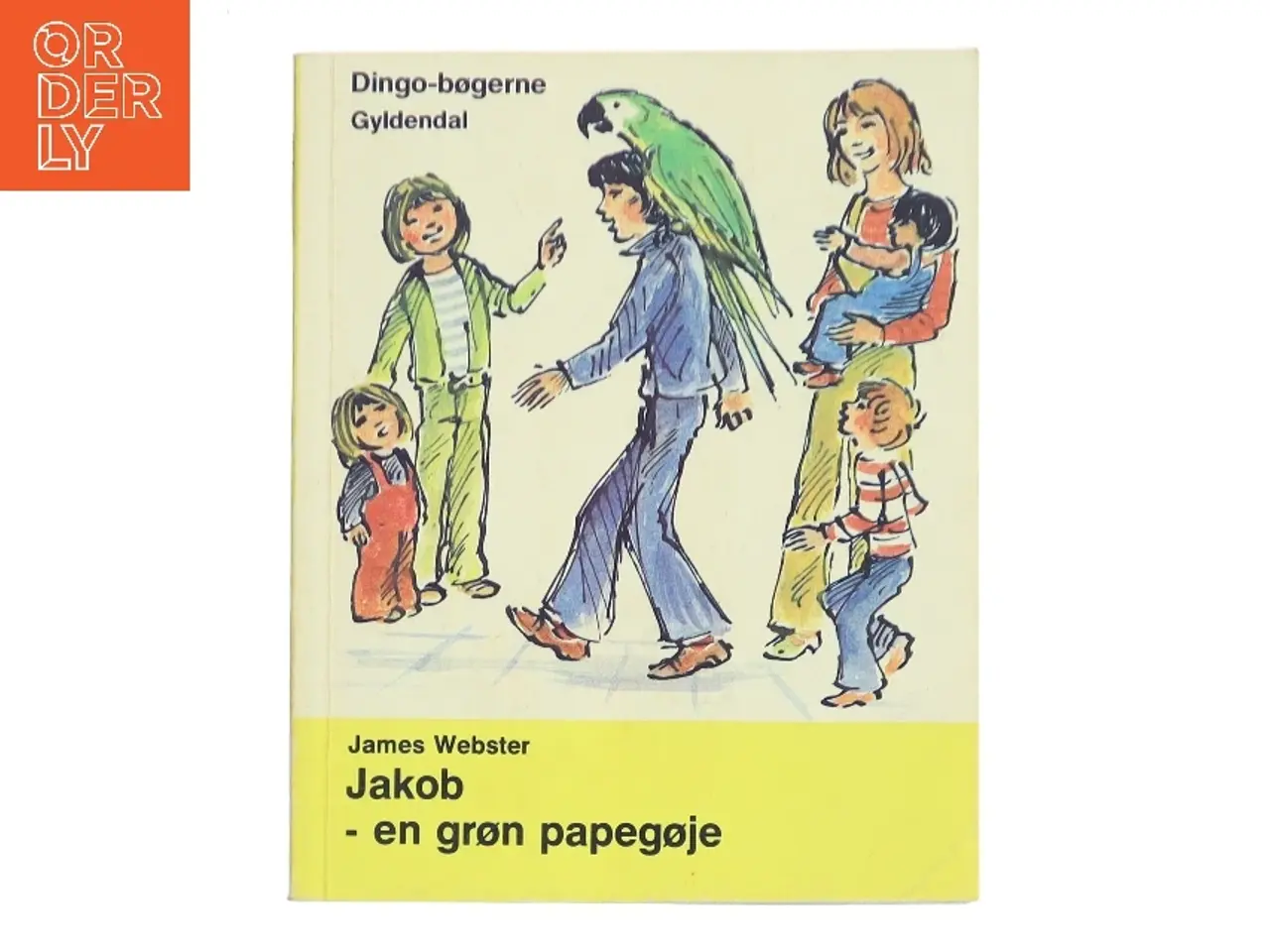 Billede 1 - Jakob - en grøn papegøje af James Webster (Bog)