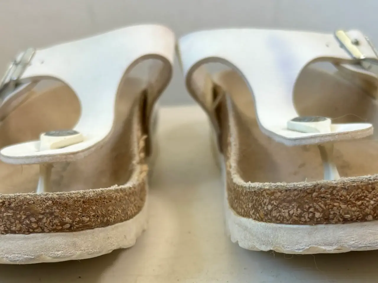 Billede 3 - Birkenstock, Gizeh hvid sandal, str 36