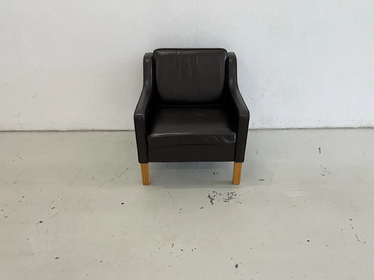 Billede 2 - Designer Mogens Hansen MH195 Loungestol Dark Brown
