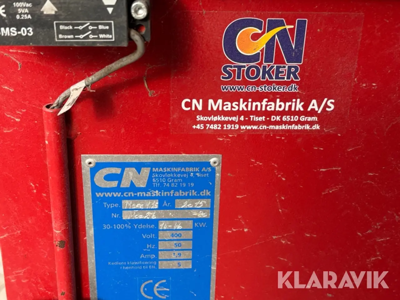 Billede 5 - CStokeranlæg CN Stoker Mega 1,25